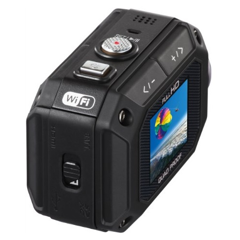 JVC GC-XA1 Adixxion Action Kamera - Displayansicht
